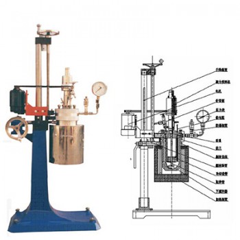 襯四氟內(nèi)膽快開式反應(yīng)釜 襯四氟內(nèi)膽快開式反應(yīng)釜